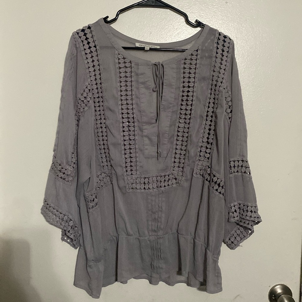 Daniel rainn , XL blouse - light gray